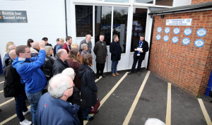 When we set up Billericay Town Supporters Society, one of the key things we wanted to do was recognise and remember those without who, quite simply, this great club wouldn’t exist.  It was important for us that their legacy wasn’t forgotten and that they had a permanent place at the club that they gave so much too. Thanks to the fabulous work of Izzy Unite, Paul Jennings and Nick Morgan, it’s a great honour as Chair of BTSS to be able to formally unveil our memorial wall to recognise the contribution and lives of: Geoff Gardner Brian Mansfield Len Dewson Eric Deards Dave Bedford Nigel Harris Philip Wiltshire George Hackwell Roger Thompson Jim Hall